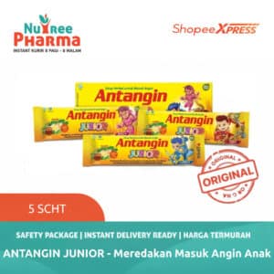 Antangin Junior Box (5 sachet) - Mengatasi Masuk Angin Pada Anak