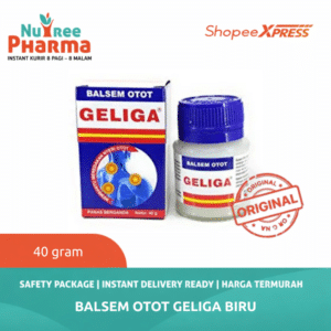 Balsem Otot Geliga 40gr - Pereda Pegal, Nyeri & Capek Cepat Meresap