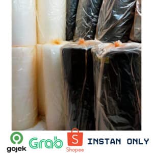 Bubble Wrap Hitam 3kg Lebar 125cm Panjang 50meter Bubble 125cm x 50m / Bubble Wrap Roll Termurah 125cm x 50m