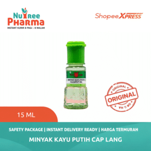 Minyak Kayu Putih Cap Lang 15ml – Penghangat Tubuh & Pereda Masuk Angin