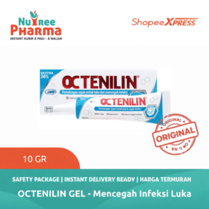 Octenilin Gel 10g Untuk Mencegah Infeksi Luka & Pertolongan Luka Anti-Sepsis Kulit Tidak Beraroma Tidak Lengket