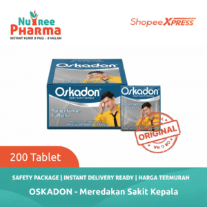 Oskadon Box Isi 200 Tablet - Obat Sakit Kepala / Pusing