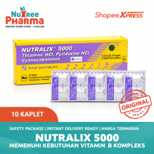 Nutralix 5000 1 Strip - Memenuhi Kebutuhan Vitamin B Komplex