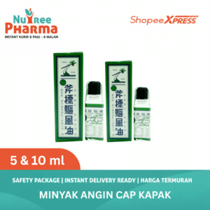 Minyak Angin Cap Kapak 3 ml, 5 ml, 10 ml