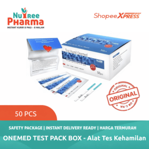 Testpack Onemed Box Isi 50 Pcs Strip | Tes Kehamilan