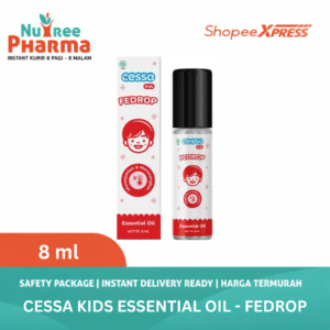 Cessa Kids Fedrop 8 ml - Essential Oil Meredakan Panas atau Demam Pada Anak
