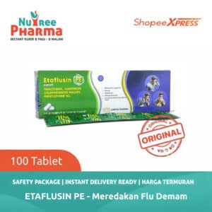 Etaflusin PE Box Isi 100 Tablet - Obat Flu / Pilek