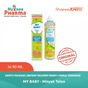 My Baby Minyak Telon Plus 90 ml | My Baby Minyak Telon Plus | Minyak Anti Nyamuk 8 Jam