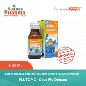 Flutop C Sirup 60 ml | Obat Flu Dan Batuk Anak